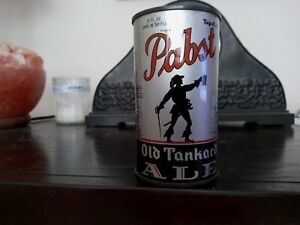 Pabst Old Tankard Ale flat top beer can, Milwaukee, WI