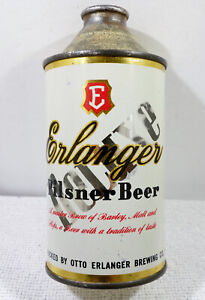 Erlanger Deluxe Pilsner IRTP Cone Top Beer Can