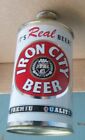 EMPTY IRON CITY CONE TOP  PREMIUM QUALITY TIN 12 OZ BEER CAN PITTSBURGH PA