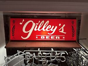 Gilleys Beer Pool Table Light Original