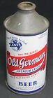 Old German Premium Lager Cone Top 12 oz Beer Can - Cumberland MD - Vintage