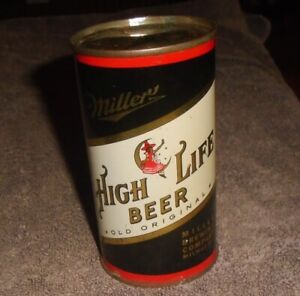 Clean Miller High Life Beer Flat Top Can, Oklahoma VANITY Top Lid, Milwaukee Wis