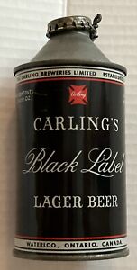 New ListingCarling s Black Label cone top beer can Waterloo