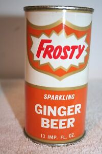 FROSTY GINGER Beer 13 IMP. OZ. 1960's flat top - Sydney, N.S.W.