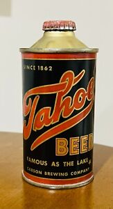 *Iconic* Tahoe Low Profile Cone Top Beer Can-USBC# 186-21 (Empty)