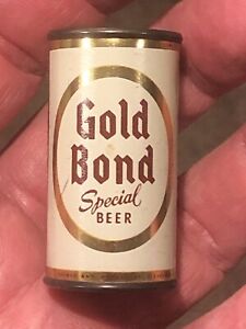 Mini Beer Can: GOLD BOND BEER; FLAT TOP BEER CAN, CLEVELAND SANDUSKY; OHIO; NICE