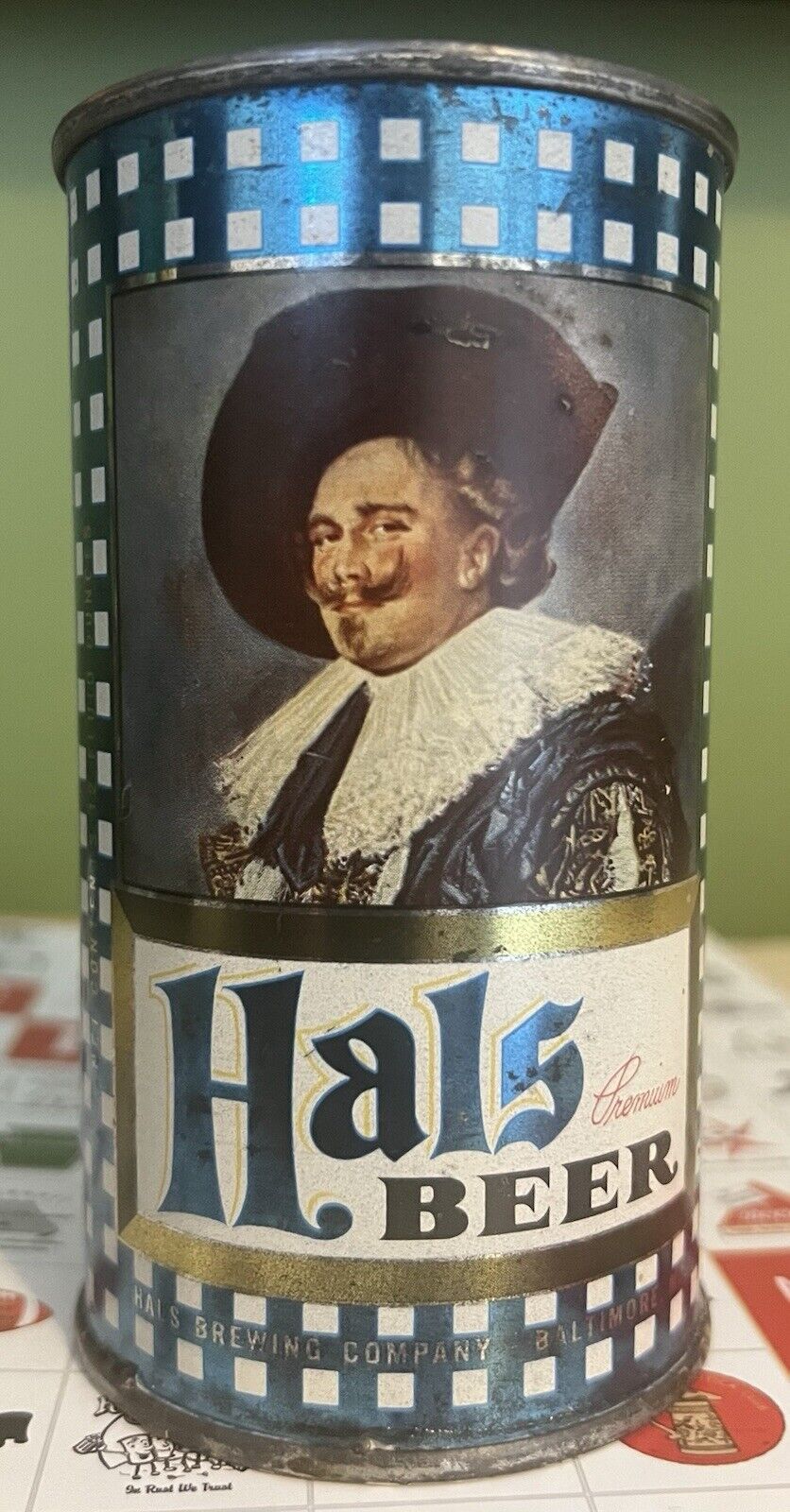 Hal’s Flat Top Beer Can