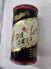 Vintage IRTP Miller Light  Beer Can  12 Oz. Flat Top Lady In The Moon