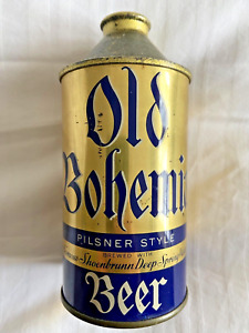 Old Bohemia Pilsner Style New Philadelphia Ohio Cone Top Beer Can