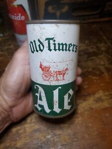 Tough Old Timers Ale Flat Top Beer Can EMPTY Can NO ALCOHOL