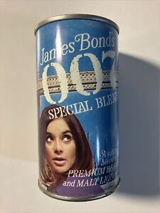 Vintage Original James Bond's 007 Special Blend Beer Can Empty Tab Pulled Off