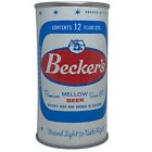Beckers Premium Mellow Beer 12oz Pull-Top Beer Can by Tivoli in Denver Colorado