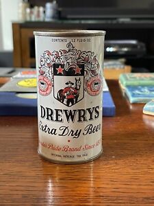 Drewrys Extra Dry Beer Flat Top O/I Circa 1941 - Lilek #204 -Grey Matte Version