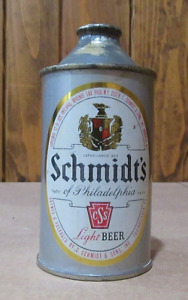 New Listing2 Nice 1940's Schmidt's Light and Berghoff Beer 12oz Cone Top Beer Cans