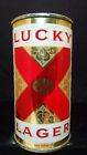 LUCKY LAGER BEER AGE-DATED BEER - 1959 - 11OZ FLAT TOP CAN - SAN FRANCISCO