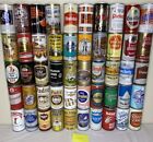 Lot #1 of 50 empty Vintage Beer Cans Variety 70s 80s 90s