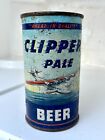 CLIPPER BEER Flat Top Can DISPLAYS nicely Grace Brothers Empty RARE Desirable