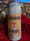 EMPTY! Tennent's, CHRISTY ,Lager Beer , AIR SEALED ! ELITE Pull Tab Beer Can !