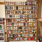 170 Steel EMPTY beer can collection Bock Black Label Hop n Gator Dixie Iron City
