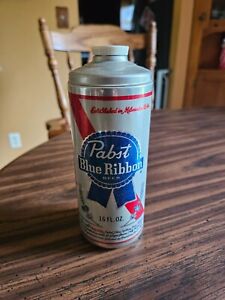 pabst blue ribbon pbr test  top beer can test can ?16 ounce .. nice shape