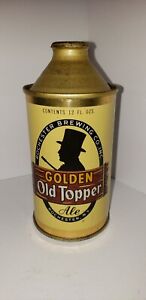 Old Topper Golden Ale Cone Top Beer Can 