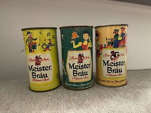 1955 Meister Brau Flat Top Beer Can Fiesta Pack