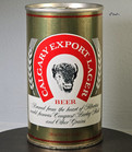 VINTAGE SS CALGARY EXPORT LAGER CANADA BISON BEER CAN ALBERTA CENTURY BUFFALO NY