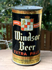 !! windsor OI ~1940 beer can - manhattan whitewater - INDOOR/offgrade NICE !!
