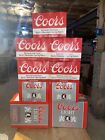 Coors Light Beer Cans Six Pack Original Carton Americans Finest Light Beer Empty