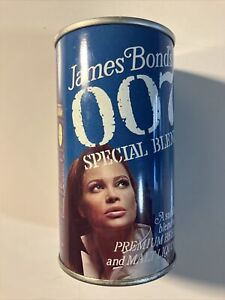 Vintage Original James Bond's 007 Special Blend Beer Can Empty Tab Pulled Off