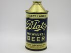 Blatz Select Lager Cone Top Beer Can ( STUNNING !!! )