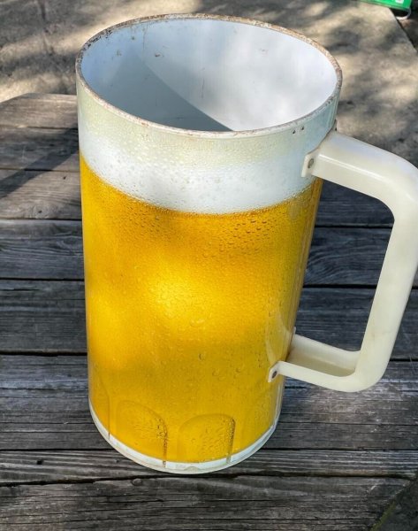 Vintage Cheinco Beer Can/Trash Can