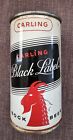 Very Rare Carling BLACK LABEL Bock Beer Flat Top Vintage Can Frankenmuth MI