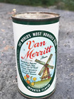 Van Merritt Flat Top Beer Can, Empty 12 oz 1950's Beer can, Pacific, Oakland