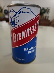 VINTAGE BREWMASTER BAVARIAN BEER 12 OZ. P/T CAN MAIER BREWING CO.