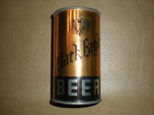 BLACK EAGLE FLAT TOP BEER CAN