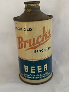 RARE~BRUCKS J~SPOUT BEER CONE TOP   IRTP CINCINNATI OHIO~NO RES~INDOOR*