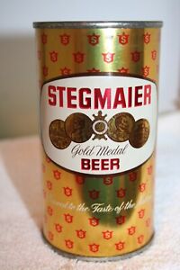 STEGMAIER Gold Medal Beer - 12 oz. 1950's flat top - Wilkes-Barre, Pennsylvania