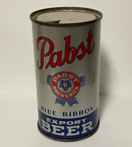 PABST BLUE RIBBON EXPORT BEER Flat Top Can OPENING INSTRUCTIONS Dates to 1939 OI