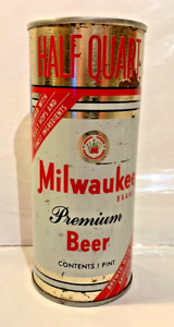 MILWAUKEE BRAND PREMIUM BEER 16 OZ WAUKEE BREWING HAMMONTON, NJ SCARCE TOUGH CAN