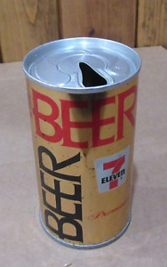 1971 7-11 7-ELEVEN Beer 12oz Pull Tab Beer Can Hammomton, NJ