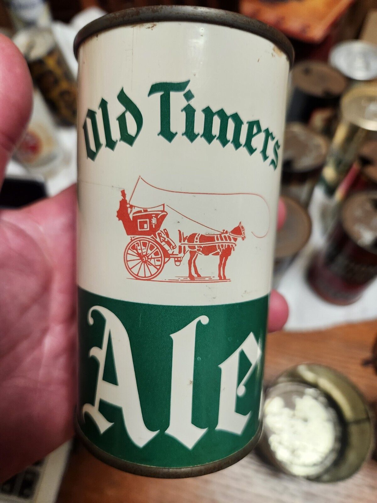 Rare Old Timers ALE flat top beer can Cleveland Sandusky Brewing Cleveland O.