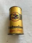 Vintage BUDWEISER LAGER OPENING INSTRUCTION FLAT TOP BEER CAN