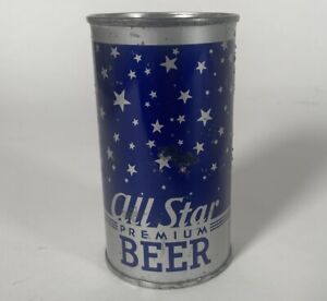 All Star Premium Beer Instructional Flat Top Can Manhattan Chicago Il- Restored