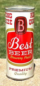 *Minty* Best 16 oz. King Size Flat Top Beer Can-Chicago USBC# 225-03