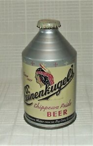 Leinenkugel Crowntainer Beer Can Cone Top Chippewa Falls ~ Nice !