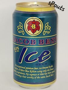 JACOB BEST ICE BEER CAN PABST BREWERY BLUE RIBBON PBR MAKER MILWAUKEE  WISCONSIN