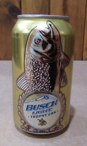 Very Rare 2016 BUSCH LIGHT TROPHY CAN 12oz Fishing Beer Can Few Were Made Tough