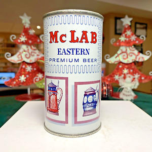McLab Eastern Premium Flat Top Beer Can, 12oz, 95-2, Drewrys, South Bend, IN