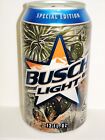 BUSCH LIGHT "TEXAS STAR S.E.-GAME GUARD" (AUG '15) ALUMINUM Beer Can E512